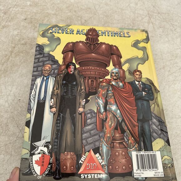 Silver Age Sentinels Hardcover - Superhero RPG - Core Rulebook - Picture 6 of 6